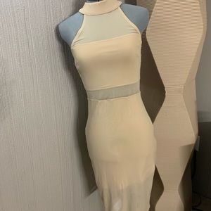Charlotte Russe mesh body con dress